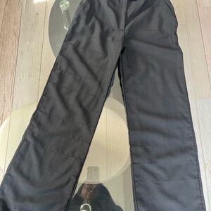 Armani Collezioni Black Dress Pants Straight Leg